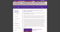 Desktop Screenshot of goldfrankstoxicology.com
