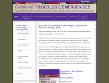Tablet Screenshot of goldfrankstoxicology.com
